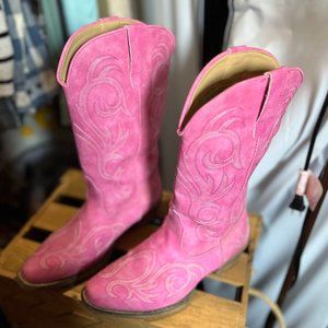 Pink Cowboy Boots